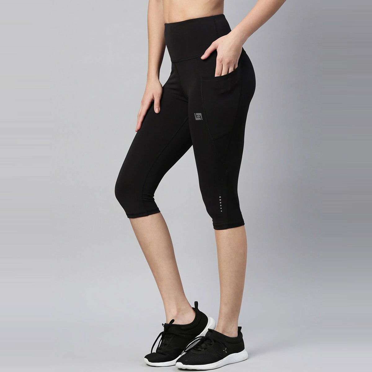 K03 Lifestyle High Wasited Capri Leggings V1.0