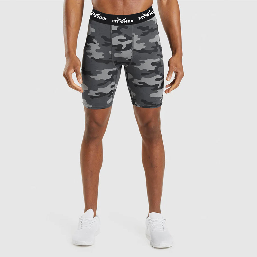 D2 Men's Compression Fitted Shorts V1.0