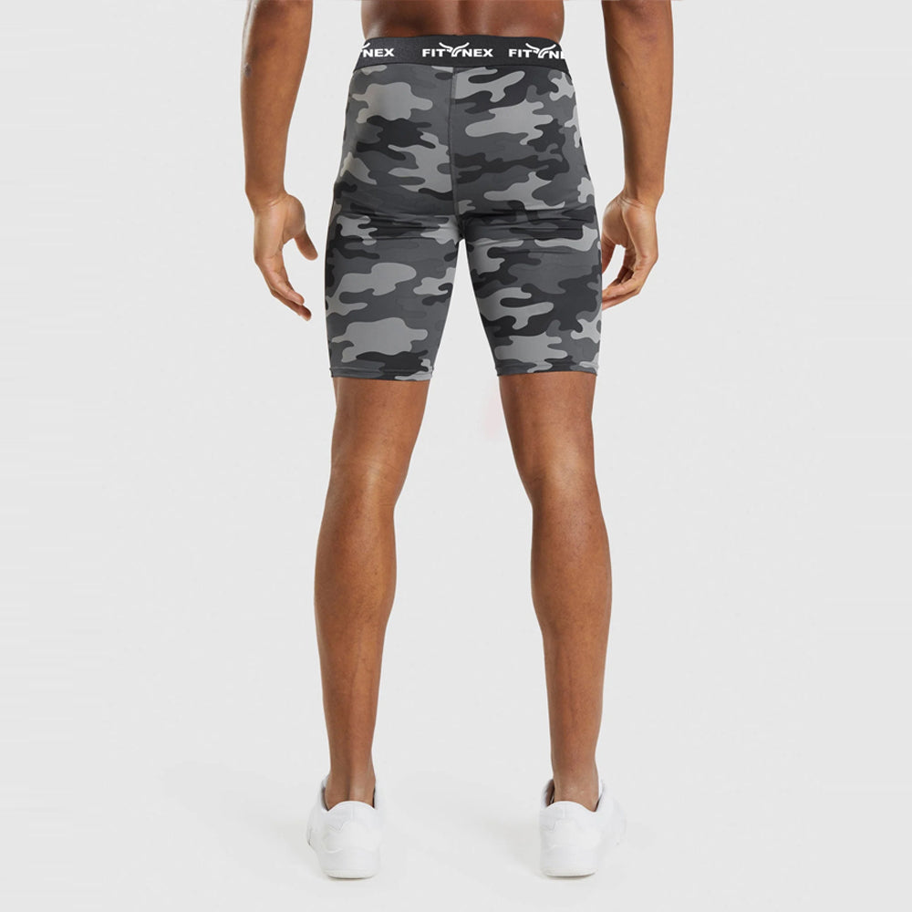 D2 Men's Compression Fitted Shorts V1.0