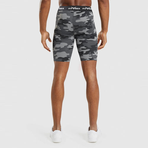 D2 Men's Compression Fitted Shorts V1.0