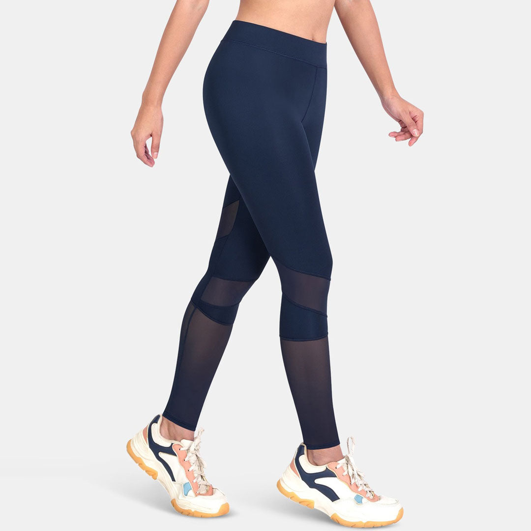 J04 Flexion Solid Waisted Leggings