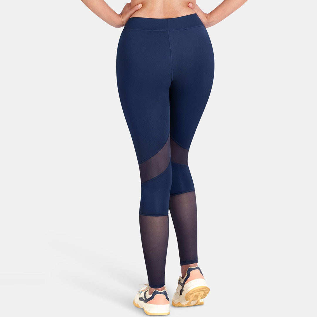 J04 Flexion Solid Waisted Leggings