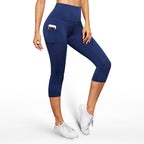 K02 Lifestyle High Wasited Capri Leggings V1.1