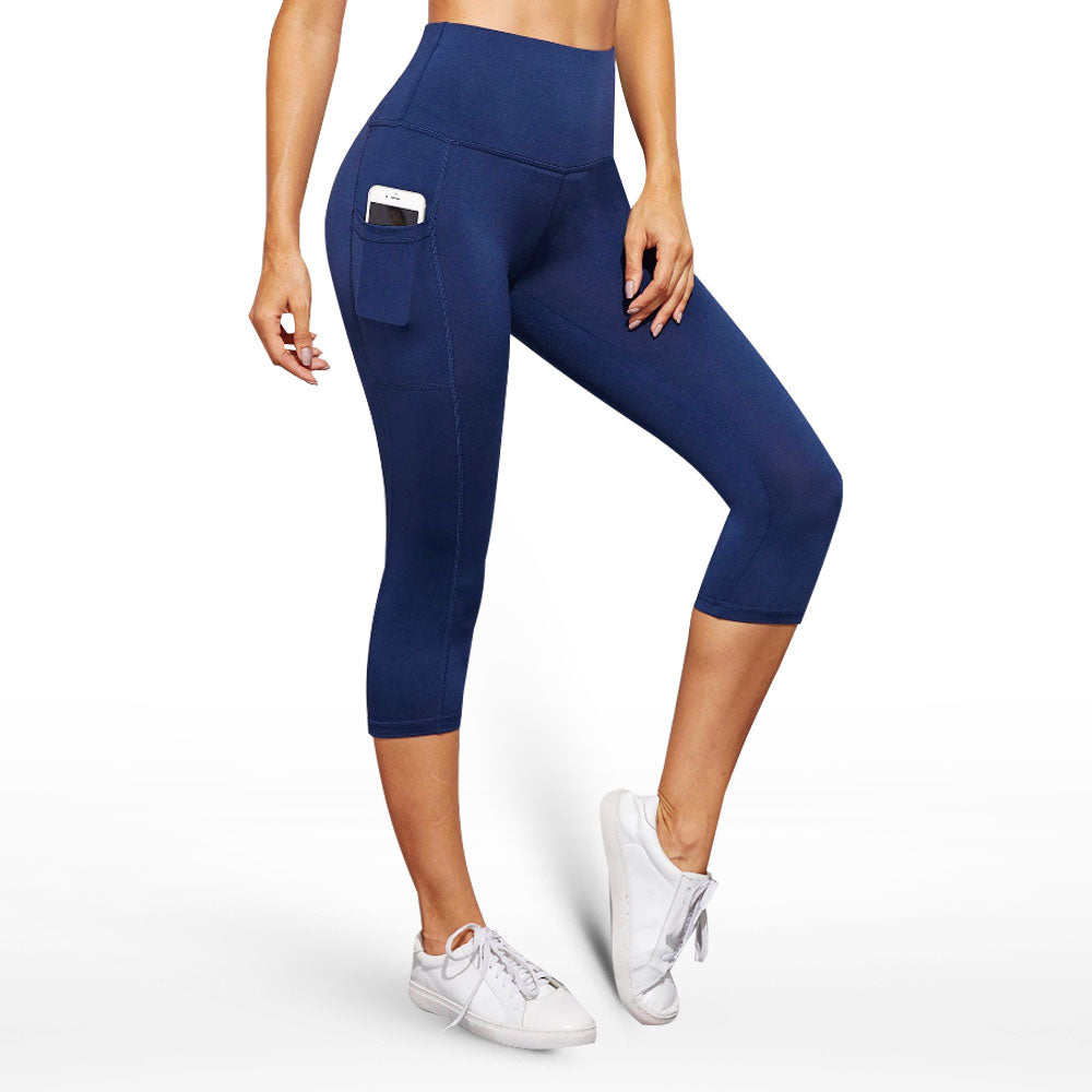 K02 Lifestyle High Wasited Capri Leggings V1.1