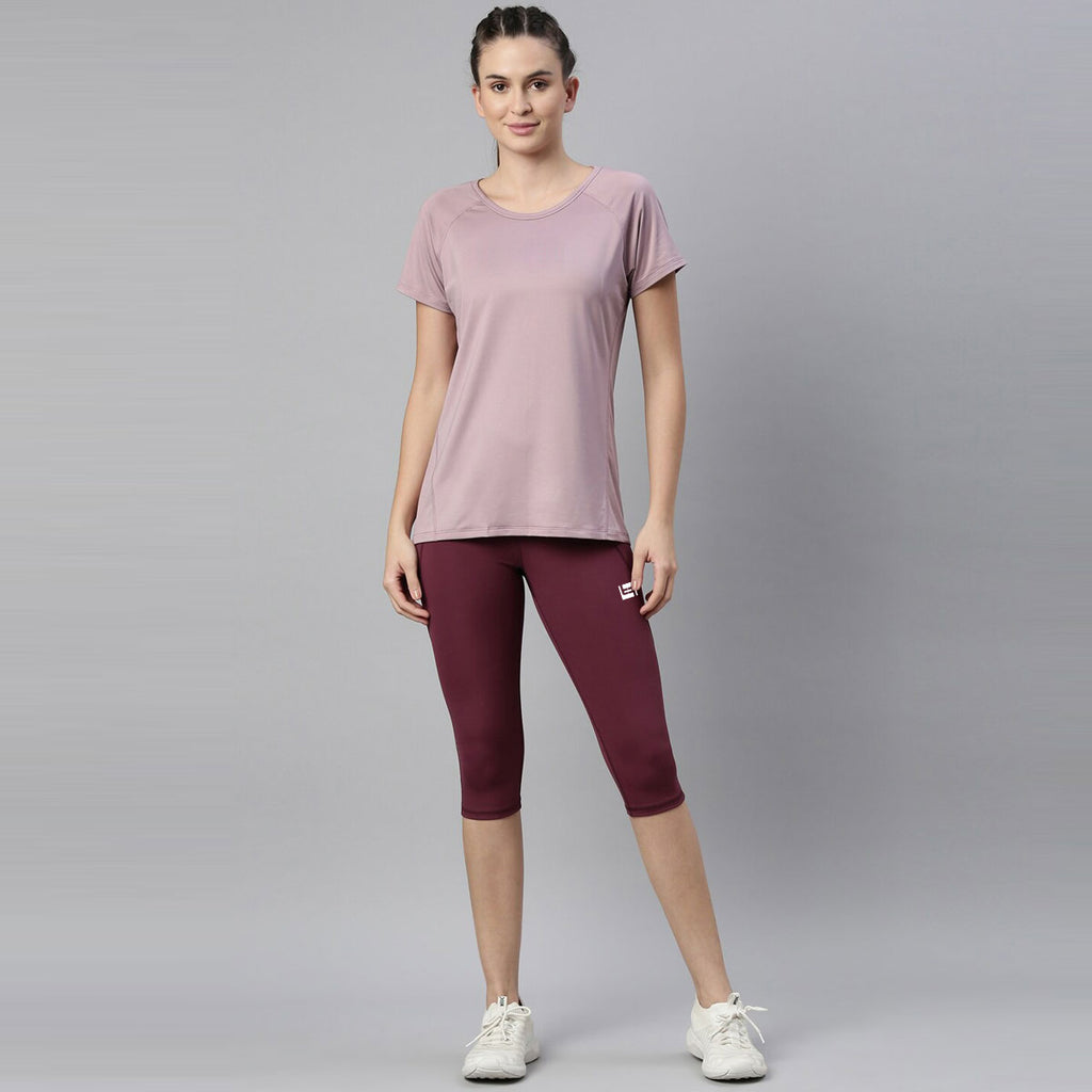 K03 Lifestyle High Wasited Capri Leggings V1.1