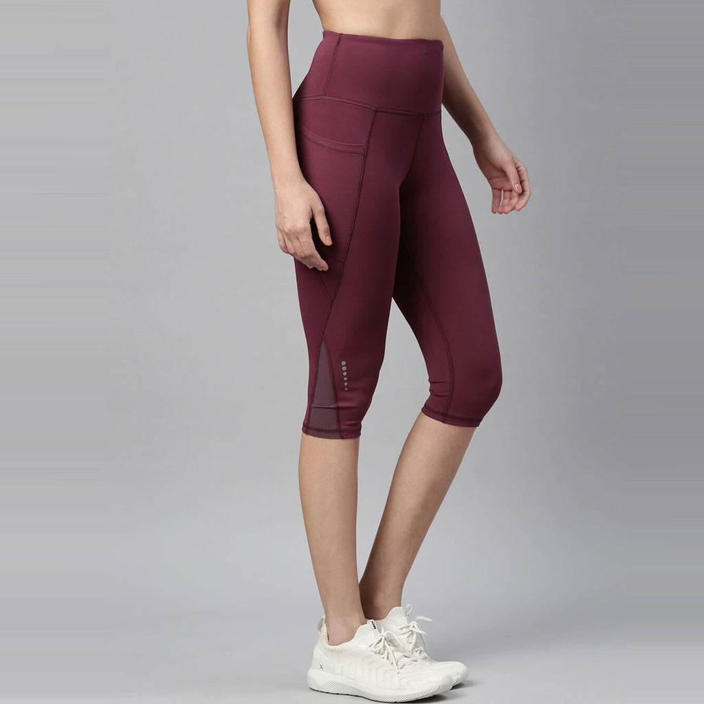 K03 Lifestyle High Wasited Capri Leggings V1.1