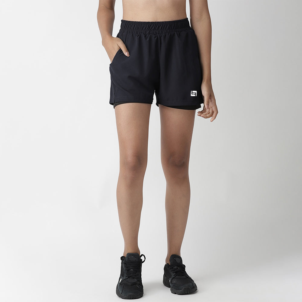 N1 Women Cardio Flex Gym Short V1.0-