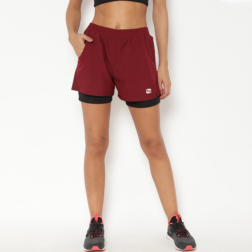 N1 Women Cardio Flex Gym Short V1.1