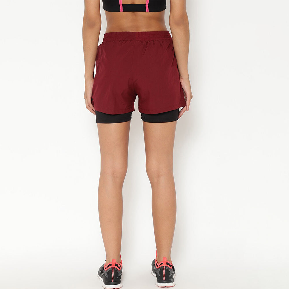 N1 Women Cardio Flex Gym Short V1.1-