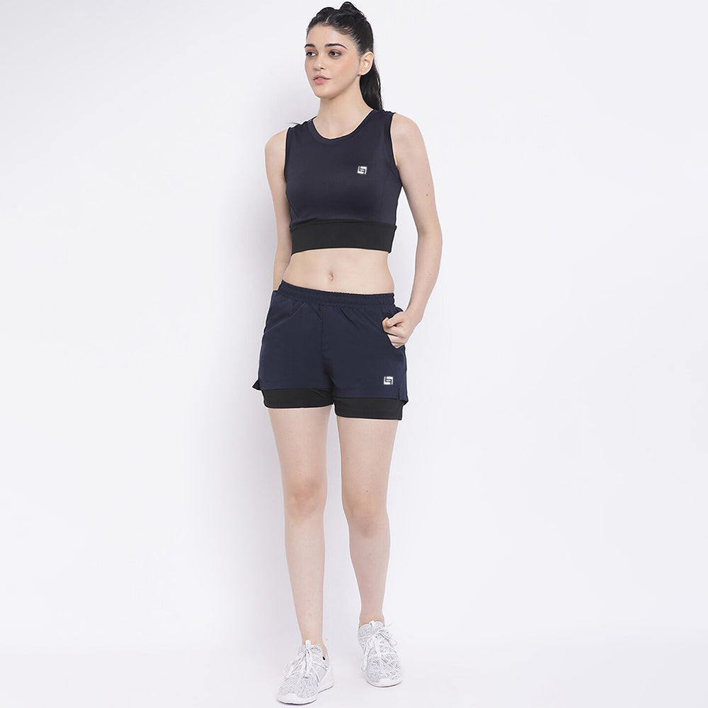 N1 Women Cardio Flex Gym Short V1.2-