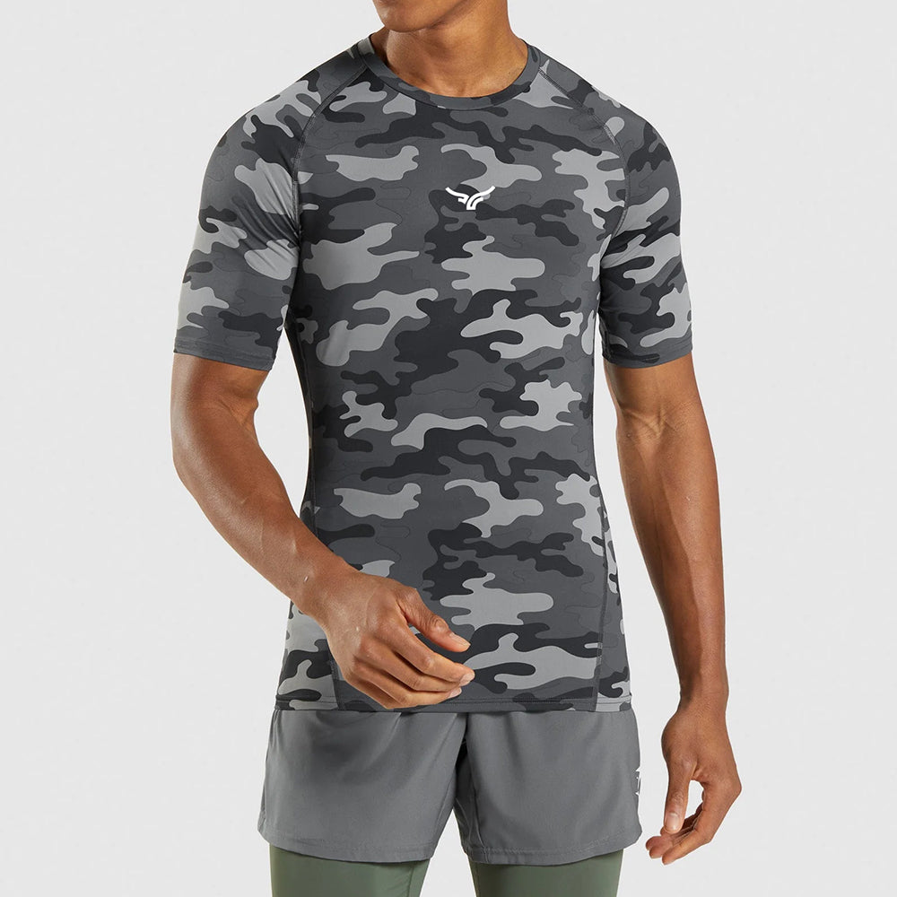 S7 Men's Compression Shirt Short Sleeve