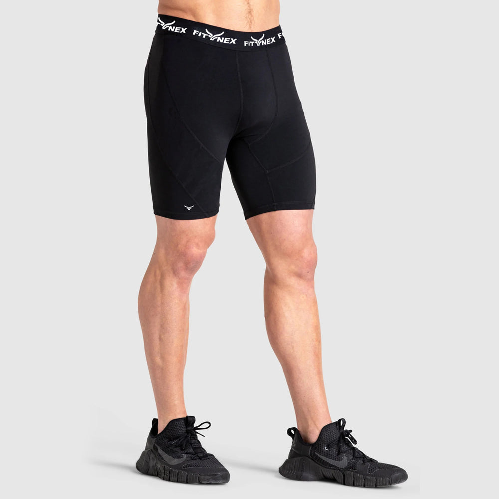 D4 Men's Compression Fitted Shorts V1.0