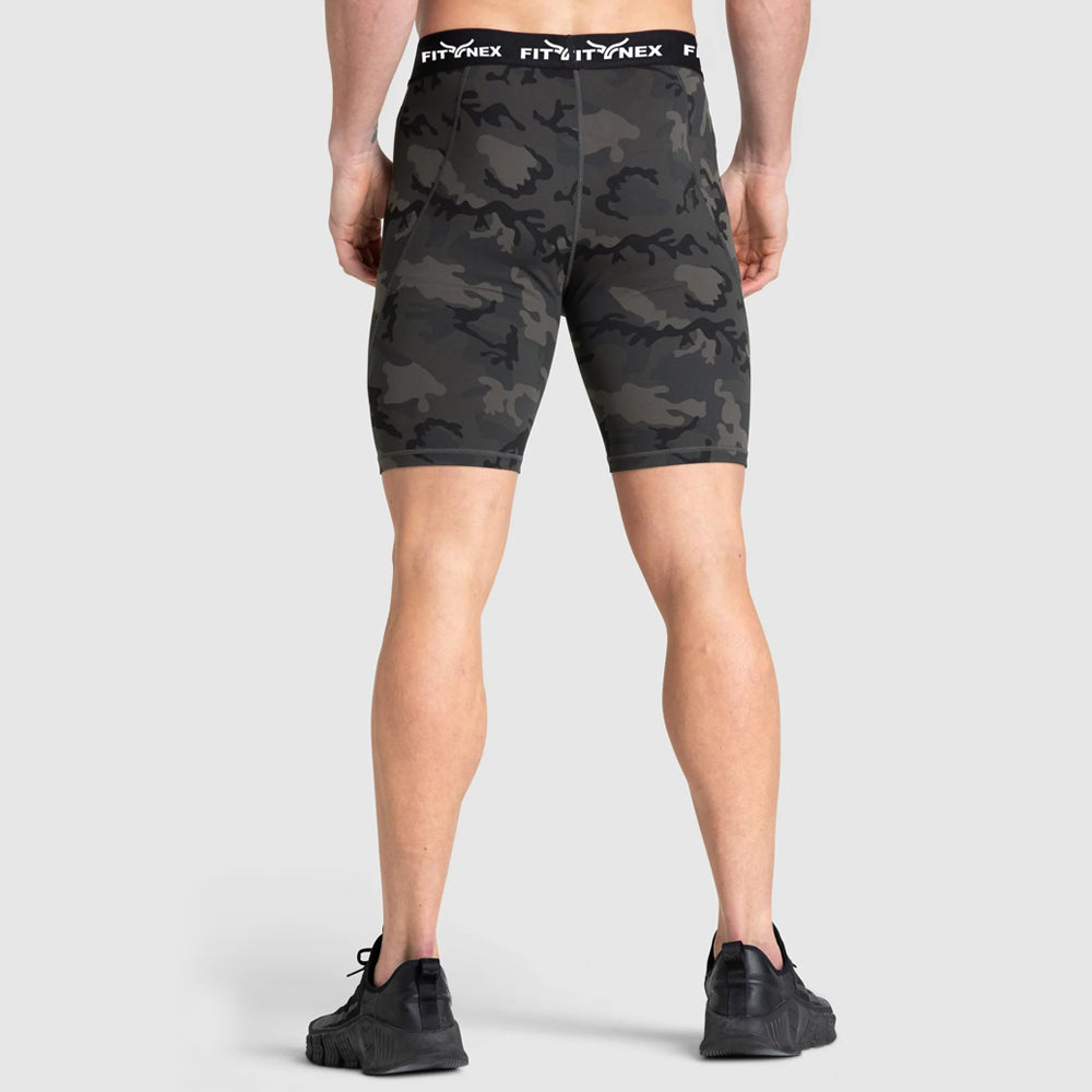 D4 Men's Compression Fitted Shorts V1.1