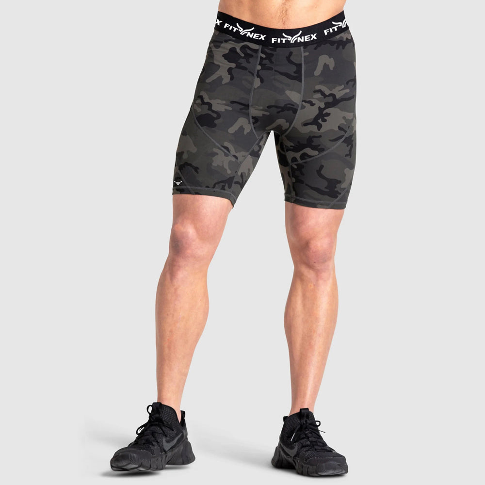 D4 Men's Compression Fitted Shorts V1.1
