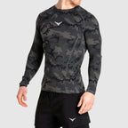 D6 Men's Compression Fitted Shirts Long Sleeve