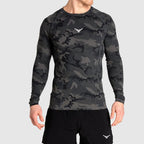 D6 Men's Compression Fitted Shirts Long Sleeve