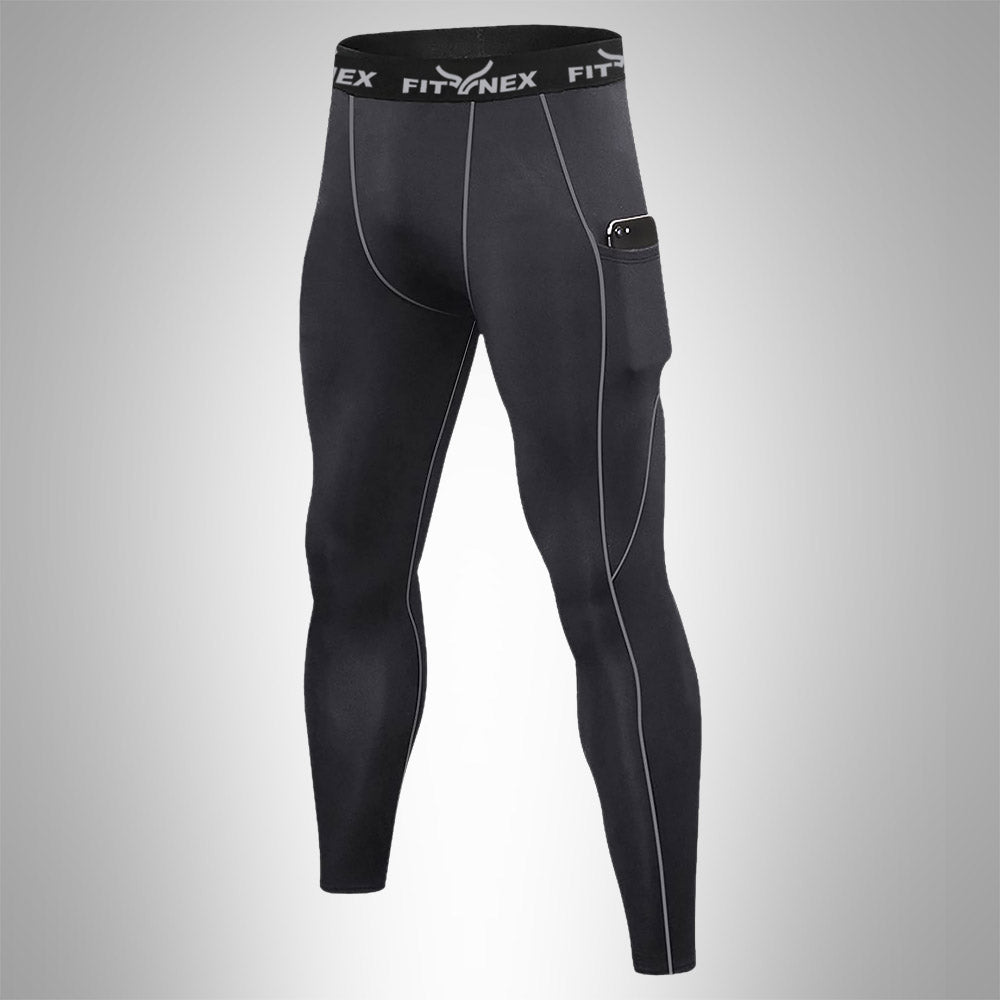 D6 Men's Compression Fitted Tight