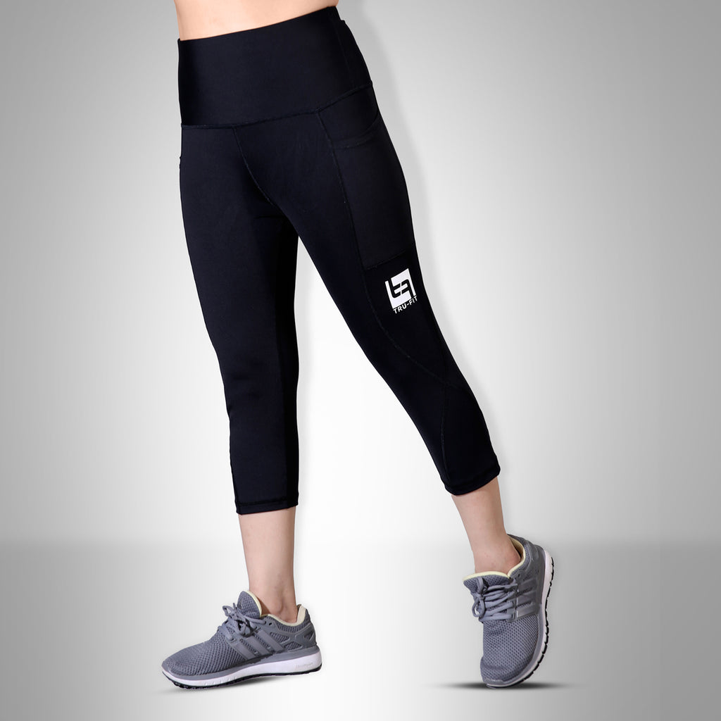 K01 Lifestyle High Wasited Capri Leggings V1.0