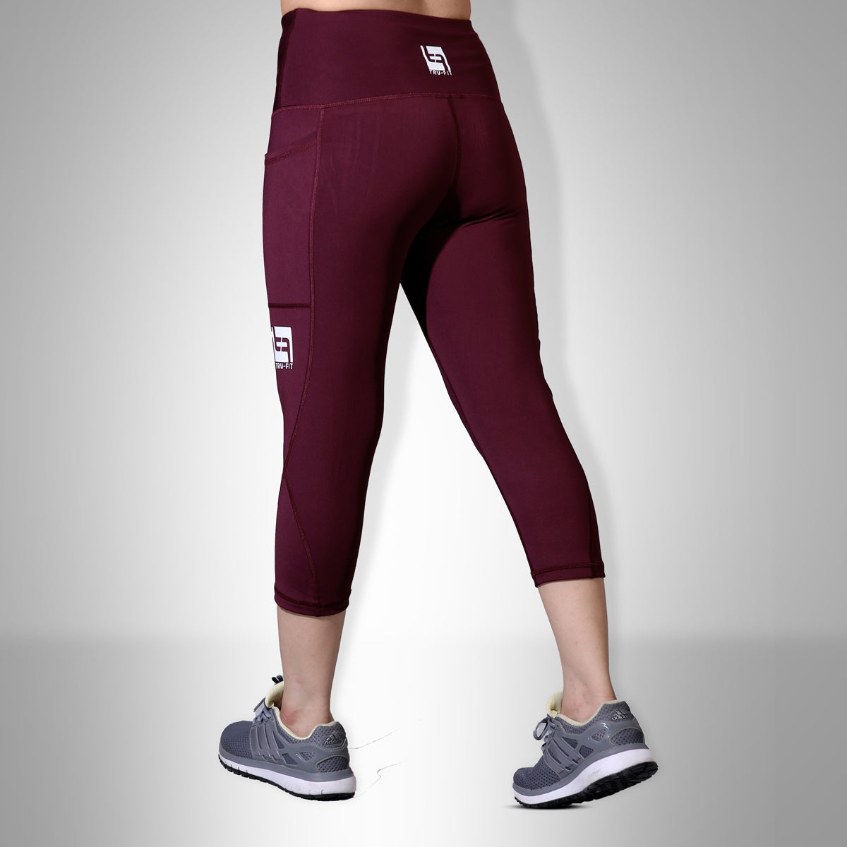K01 Lifestyle High Wasited Capri Leggings V1.2