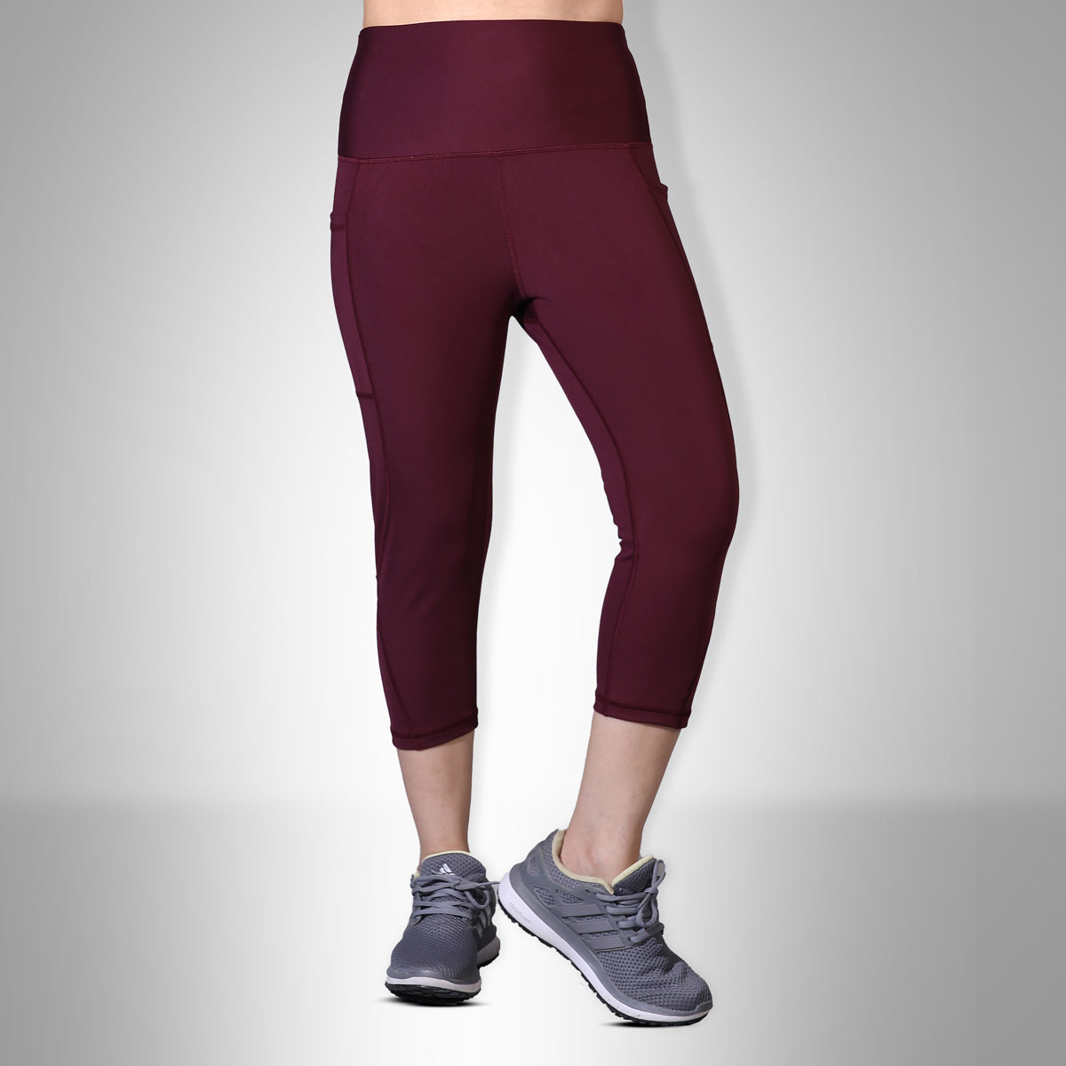 K01 Lifestyle High Wasited Capri Leggings V1.2