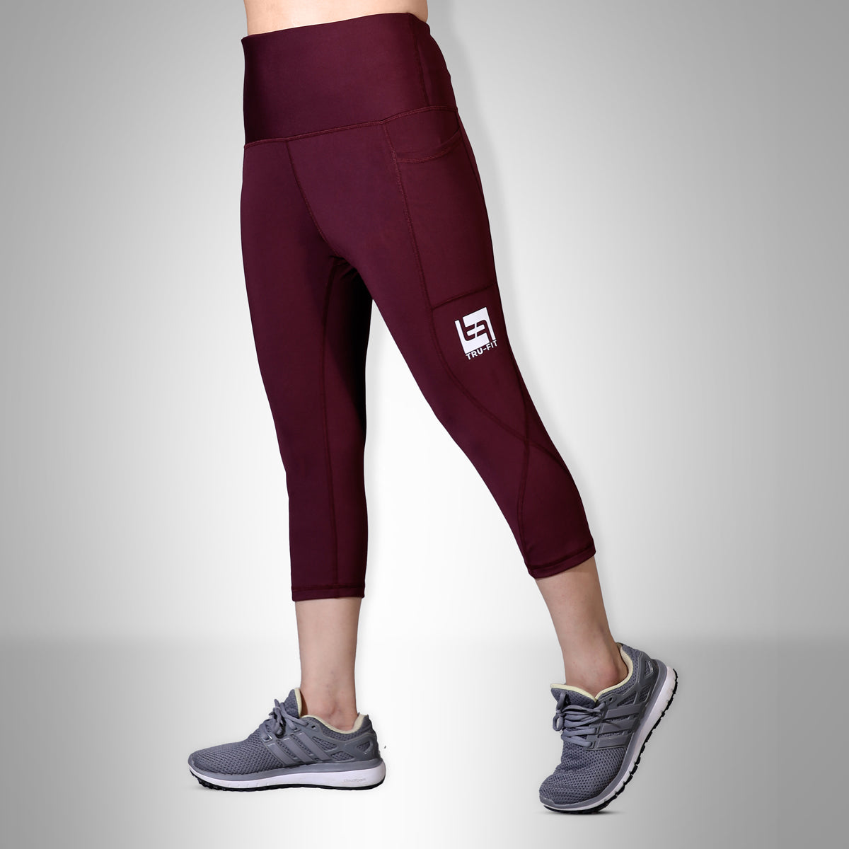 K01 Lifestyle High Wasited Capri Leggings V1.2