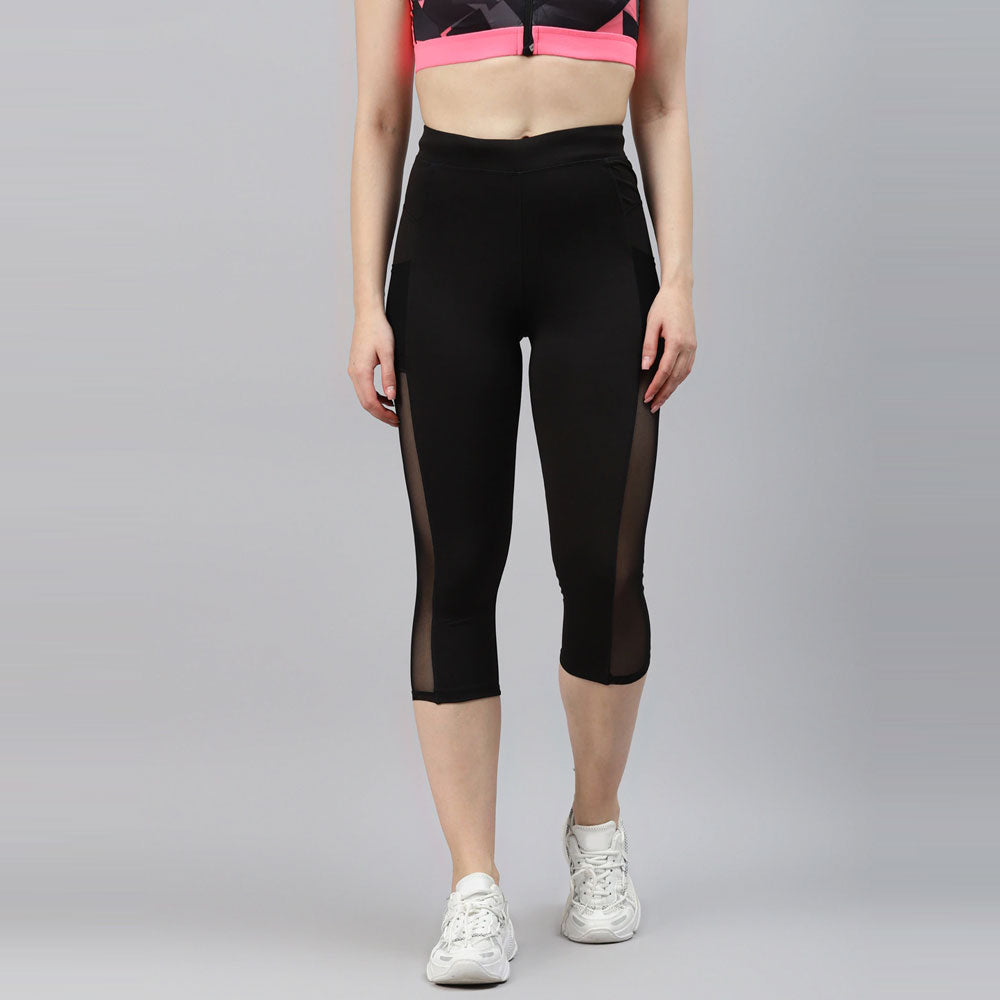 K05 Lifestyle High Wasited Capri Leggings