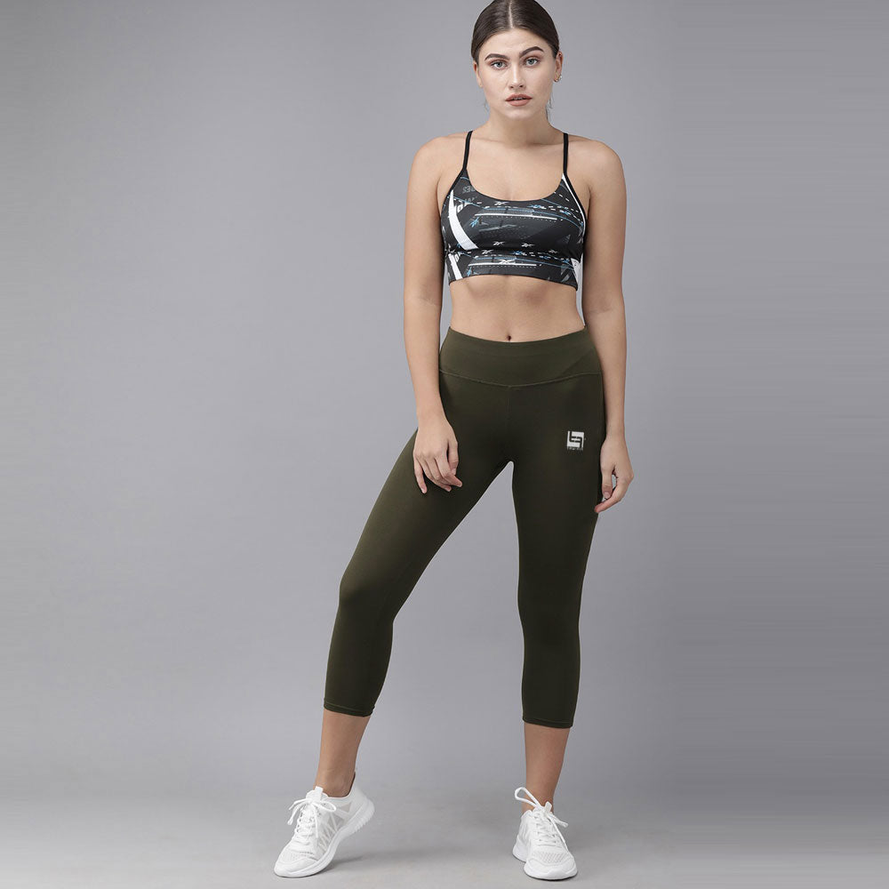 K08 Lifestyle High Wasited Capri Leggings
