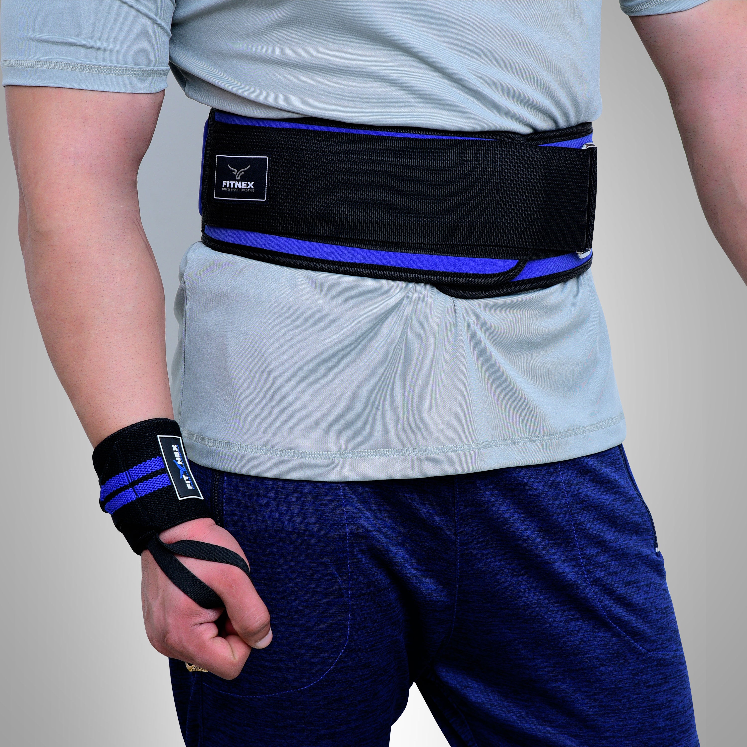  Neoprean Lifting Belt Blue