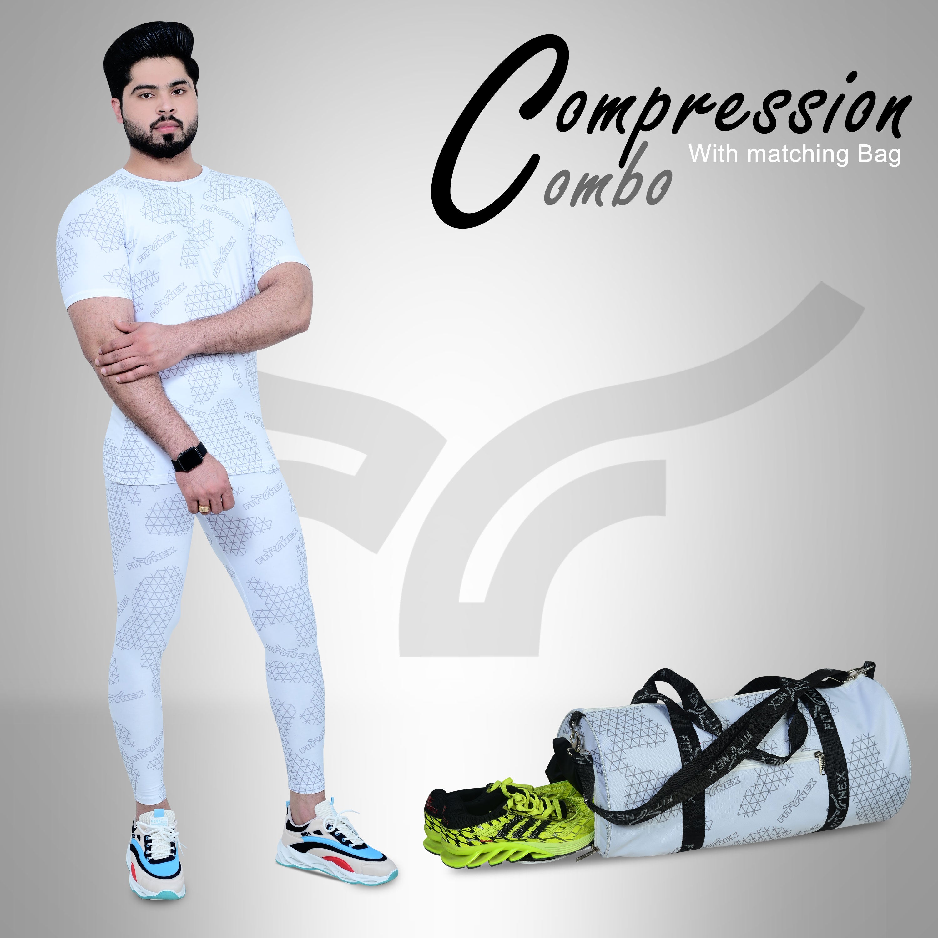 Men Compression Combo Set
