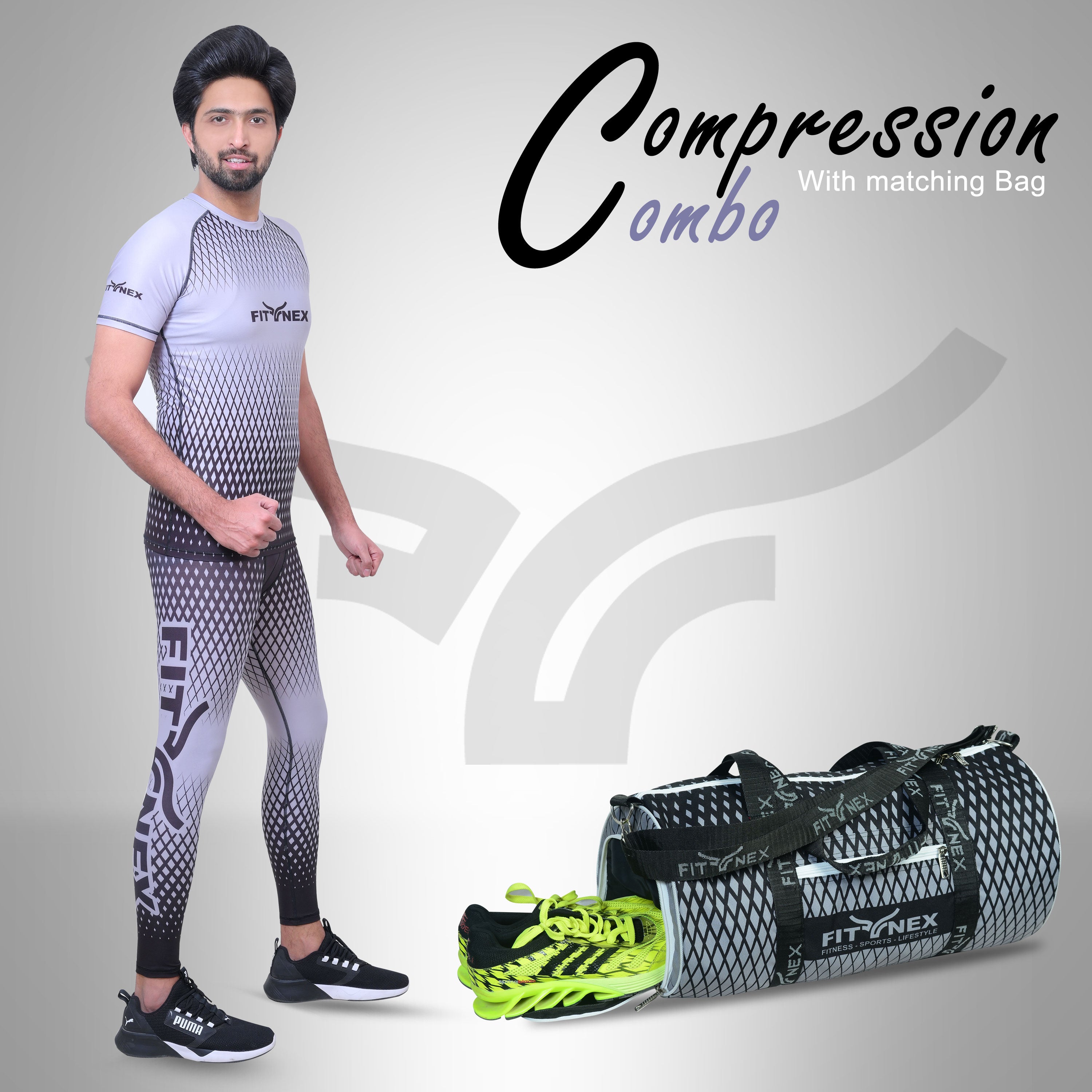 Men Compression Combo Set