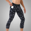 S7 Men's Compression Fitted 3/4 Tights