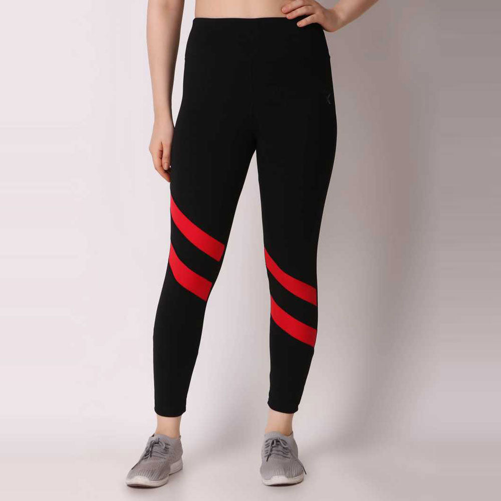 K21 Striped High Wasited Leggings