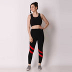 K21 Striped High Wasited Leggings