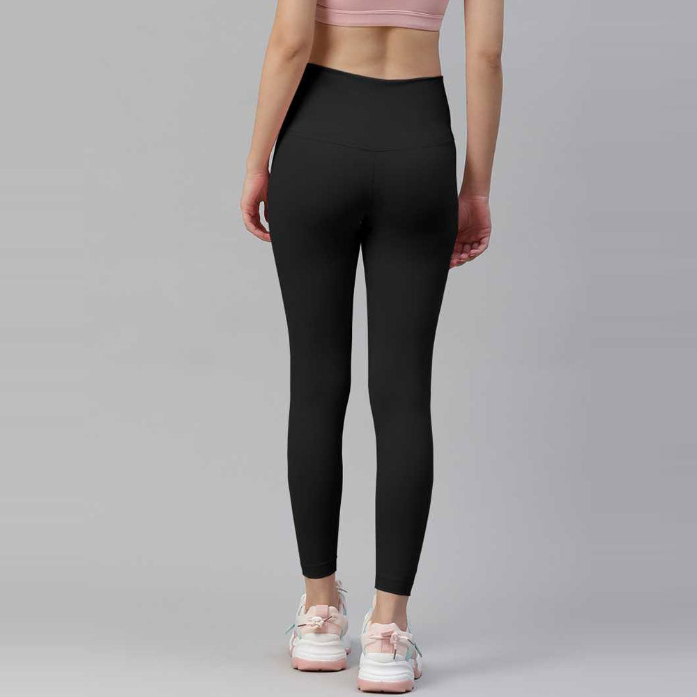 K06 Typography High Wasited Leggings