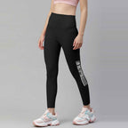 K06 Typography High Wasited Leggings